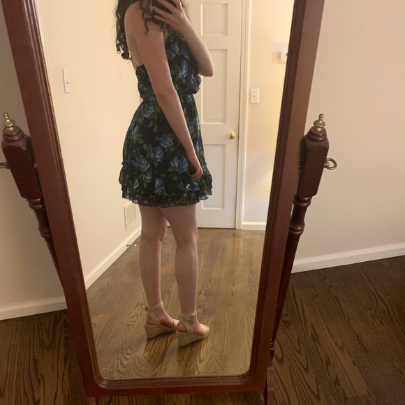 Floral mini dress - Picture 5 of 7